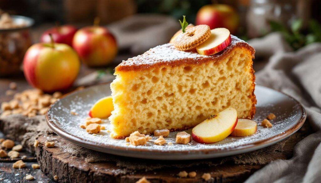 Torta di mele antica con amaretti: soffice, profumata e facilissima da preparare