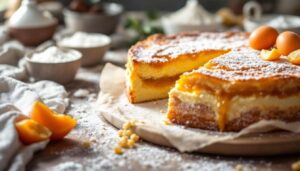 Torta nuvola allo yogurt cuore di marmellata: dolce ricetta facile