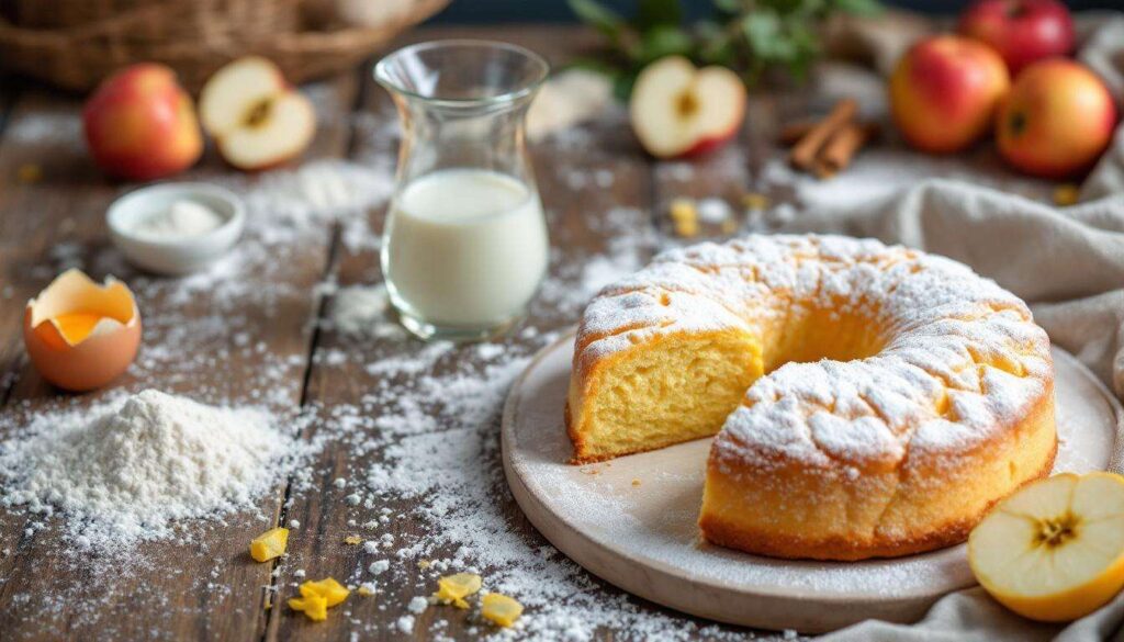 CIAMBELLA alle MELE in FRIGGITRICE ad ARIA Morbidissima