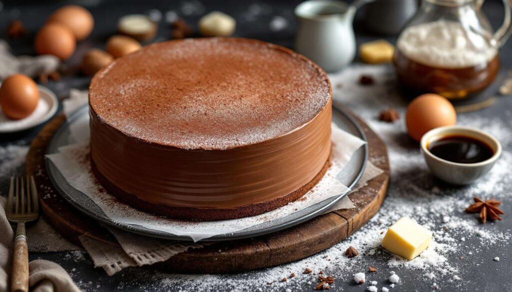 Torta mousse al caffè con base al cacao: dessert elegante da preparare in anticipo