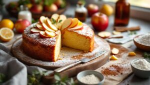 TORTA DI MELE SENZA FARINA in 10 MIN Senza Burro soffice