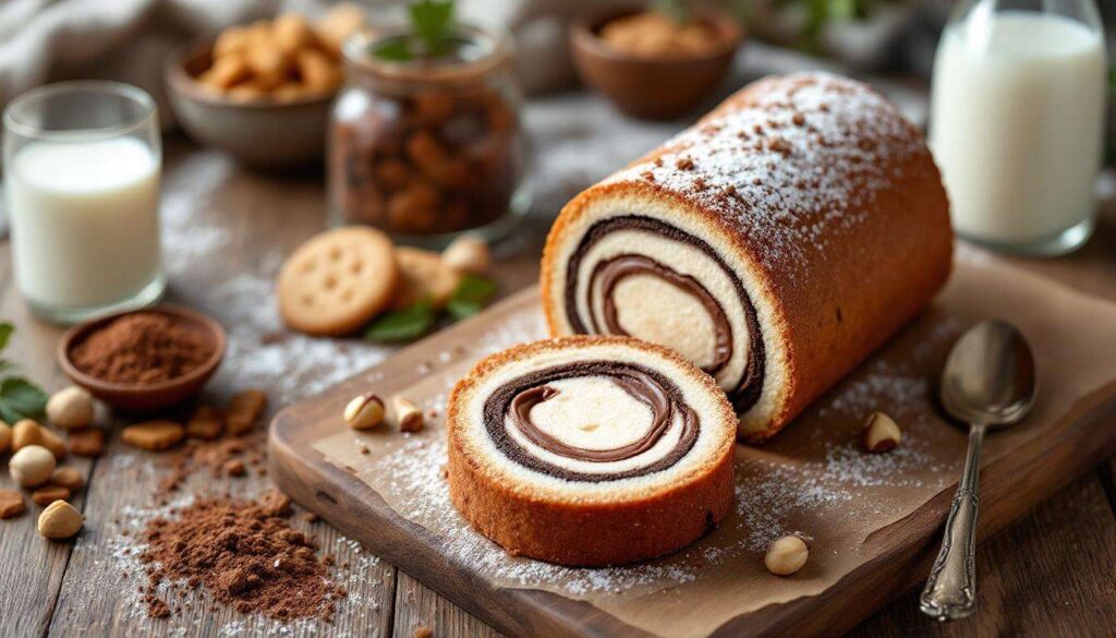 Rotolo alla Nutella senza cottura: il dolce veloce che piace a grandi e piccoli