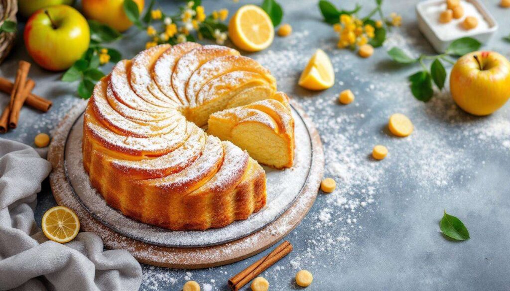 Damiano Carrara: la sua torta alle mele ha una variante che pochi conoscono