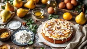 Torta rustica ricotta e pere: il dolce di stagione soffice senza lievito chimico