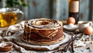 Plumcake variegato al cacao senza burro: alto, soffice e perfetto per la colazione