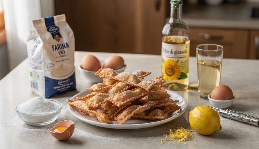 Chiacchiere al forno senza burro: croccanti, leggere e pronte in 20 minuti