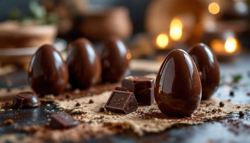 Uova di cioccolato fatte in casa: come temperare il cioccolato senza termometro
