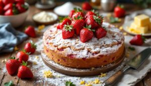 Torta rustica alle fragole e ricotta: il primo dolce di stagione che conquista tutta la casa