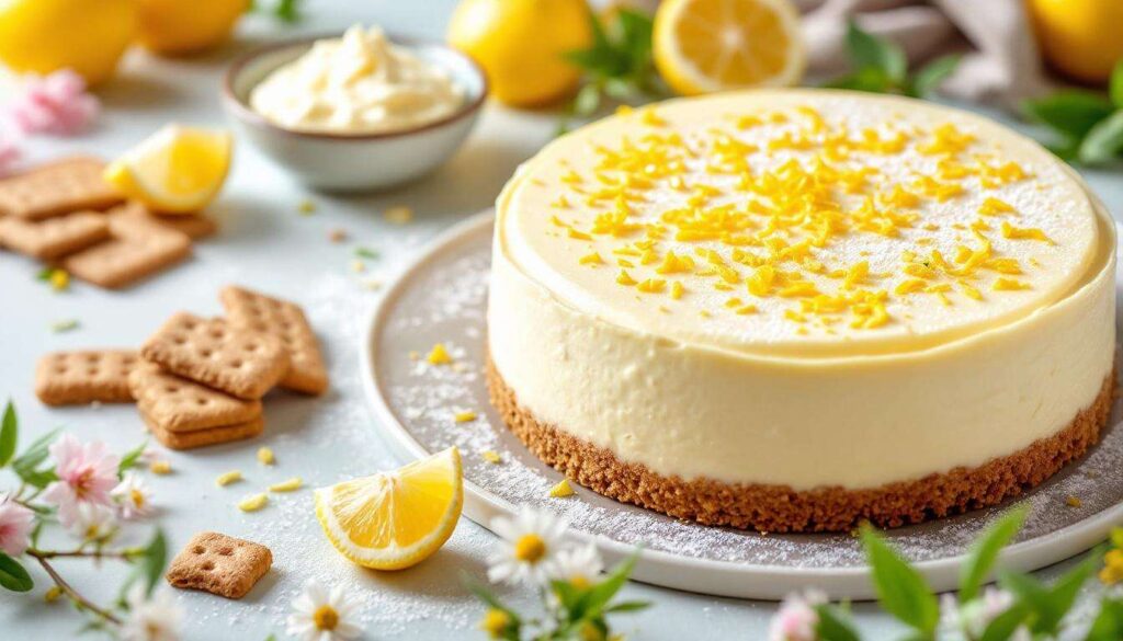 Cheesecake alla ricotta e limone senza cottura: il dolce di primavera pronto in 15 minuti