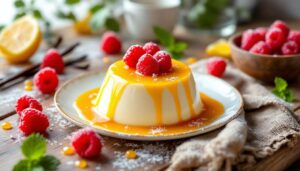Panna cotta al mango con coulis di lamponi: il dessert primaverile pronto in pochi minuti