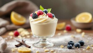 Mousse al cioccolato bianco e frutti di bosco: elegante, facile e senza cottura