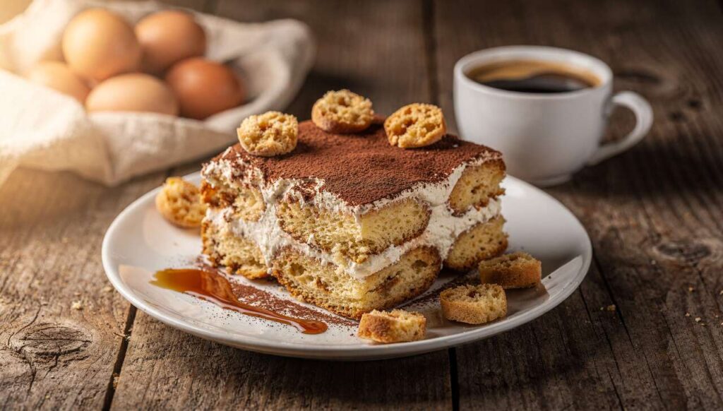 Tiramisù di colomba pasquale avanzata: cremoso, veloce e perfetto il giorno dopo Pasqua!
