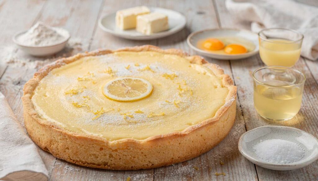 Crostata morbida alla crema di limone: la ricetta primaverile che si prepara in 15 minuti
