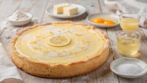 Crostata morbida alla crema di limone: la ricetta primaverile che si prepara in 15 minuti