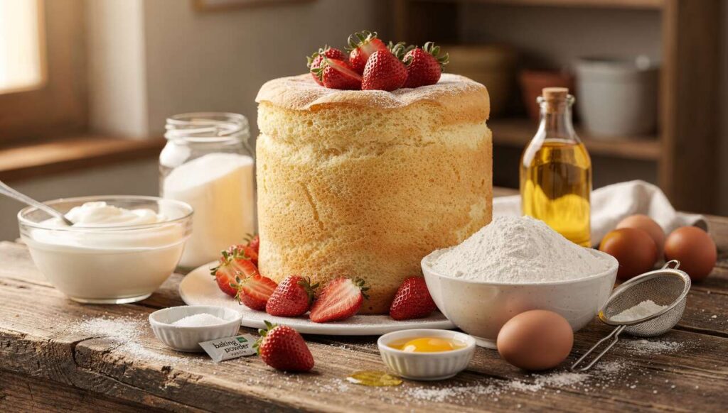 Torta allo yogurt e fragole di marzo: la ricetta da 5 minuti che resta alta e soffice