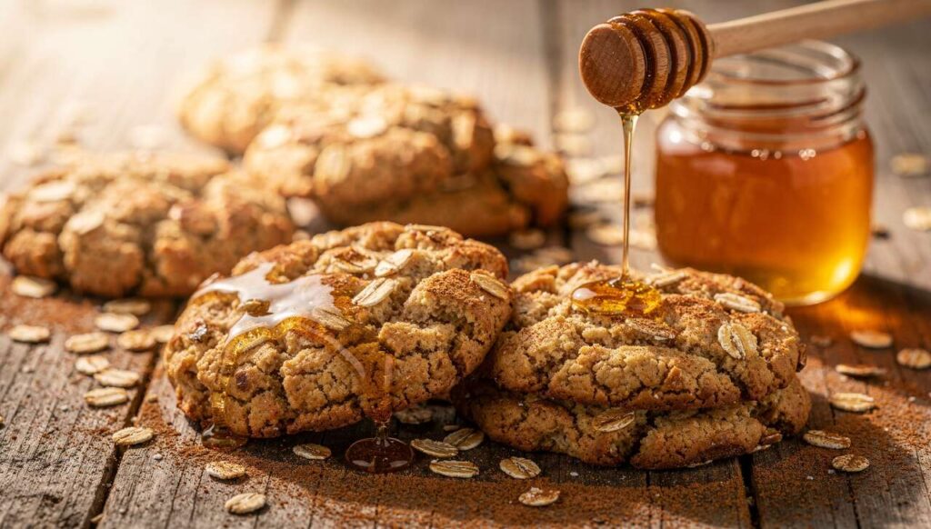 Biscotti da colazione con fiocchi d'avena e miele: croccanti, sani e pronti in 20 minuti