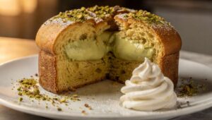 Colomba pasquale con crema al pistacchio: farcita, profumata e pronta con 6 ingredienti
