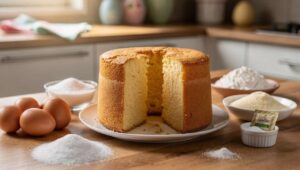 Pan di Spagna perfetto per le torte di Pasqua: alto 8 cm con il metodo a freddo
