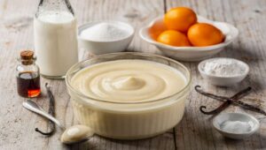 Budino alla vaniglia senza gelatina, cremoso e naturale con latte fresco italiano