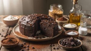 Torta al cioccolato fondente senza burro e senza uova: umida, vegana e incredibilmente golosa