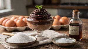 Sai quanti minuti servono per una mousse al cioccolato perfetta? Solo 15, senza cottura