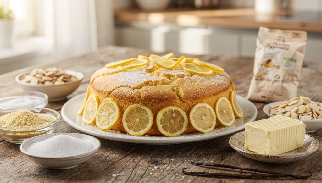 Torta caprese al limone senza farina: la versione di Pasqua leggera e senza glutine