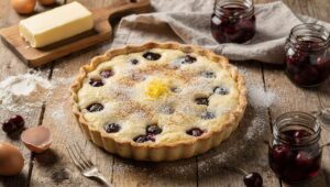 Crostata di ricotta e visciole alla romana: cremosa, rustica e perfetta per il pranzo di Pasqua