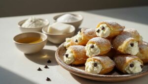 Cassatelle siciliane fritte con ricotta e gocce di cioccolato: la merenda di Pasqua in 25 minuti