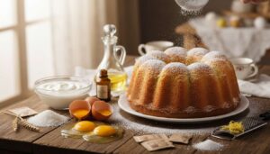 Ciambella soffice allo yogurt greco senza burro: alta, umida e perfetta per la colazione di Pasqua
