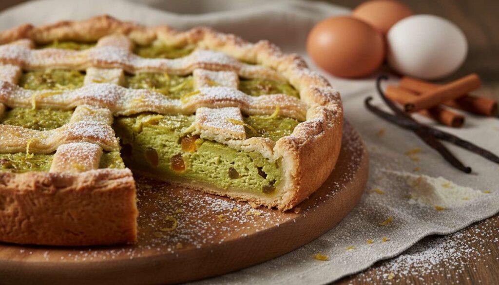 Pastiera napoletana con crema di pistacchio: la variante golosa di Sal De Riso per Pasqua 2026