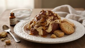 Semifreddo al caffè con amaretti di Saronno: si prepara in 10 minuti, senza stampi e senza gelatiera