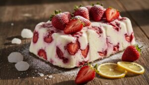 Semifreddo alle fragole italiane senza gelatiera: fresco, cremoso e perfetto per Pasquetta