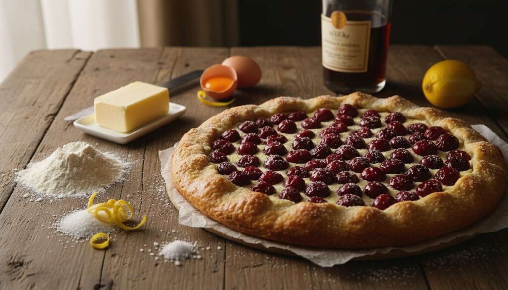 Crostata rustica con ricotta romana e amarene: cremosa, profumata e perfetta per il pranzo di Pasqua