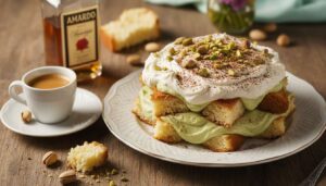 Tiramisù di colomba avanzata con crema al pistacchio: il dolce furbo per il lunedì di Pasquetta!