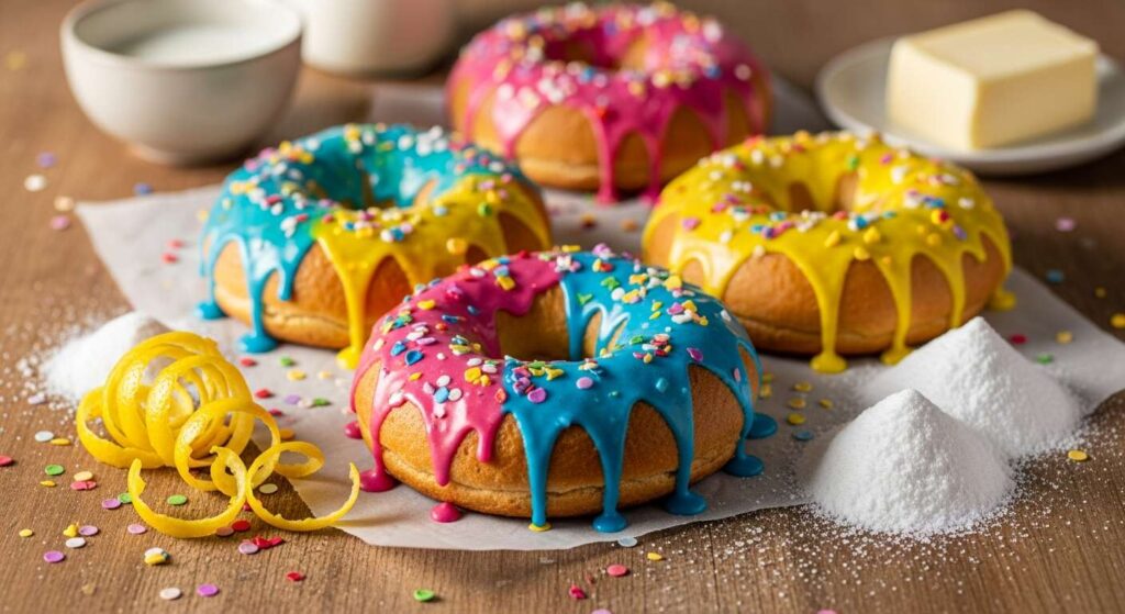 Cuddure siciliane con uova sode e glassa colorata: i dolci della Domenica delle Palme fatti in casa