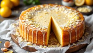 La caprese al cioccolato bianco e limone di Amalfi è il dolce perfetto per maggio