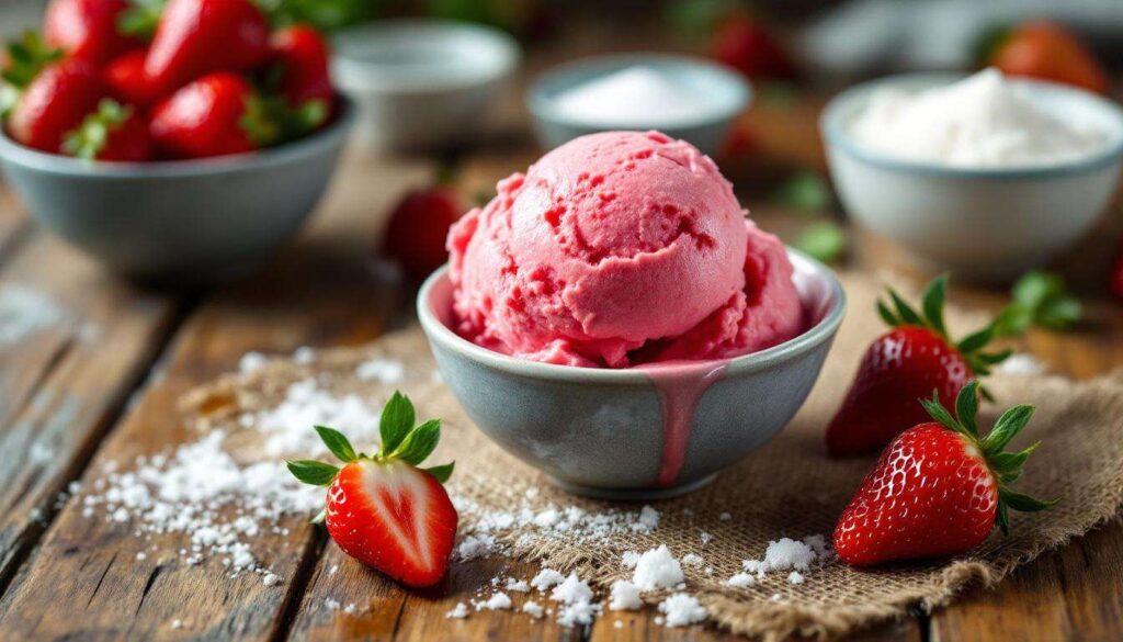 Il gelato alla fragola fatto in casa senza gelatiera: la tecnica di Simone De Feo