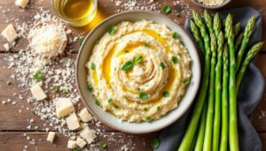 Risotto agli asparagi: il trucco dello chef Carlo Cracco per mantecarlo senza burro