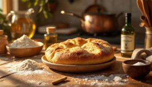 La focaccia genovese di Benedetta Rossi, rifatta con un impasto a lunga lievitazione